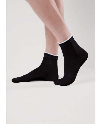 CLE Носки муж.К6527Л сделай громче хл+эл, чёрный