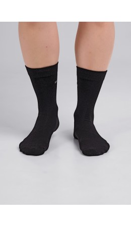 CLE Носки муж.Ш100Л шер+вискоз, чёрный
