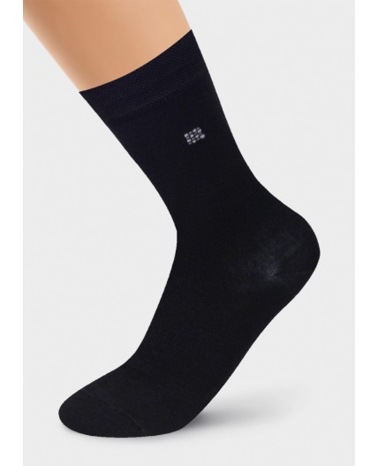 CLE Носки муж.Ш100Л шер+вискоз, чёрный