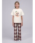 CLE Пижама дев. 749526/90кд_п, св.бежевый