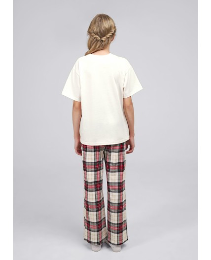 CLE Пижама дев. 749526/90кд_п, св.бежевый