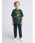 CLE Пижама мал. 749557/90кд_п, т.зелёный