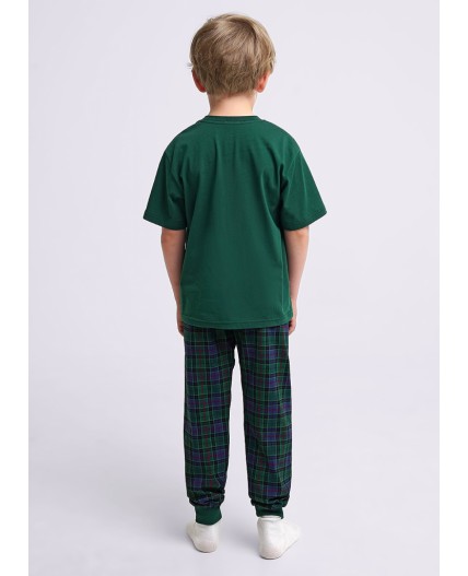 CLE Пижама мал. 749557/90кд_п, т.зелёный