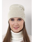 CLE Шапка 554301ха, меланж бежевый