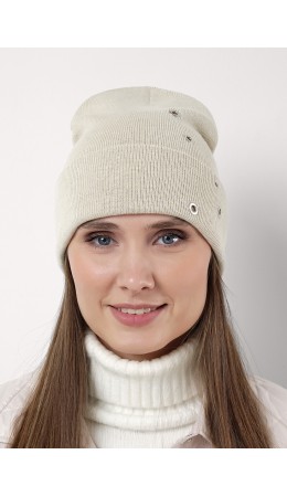 CLE Шапка 554301ха, меланж бежевый