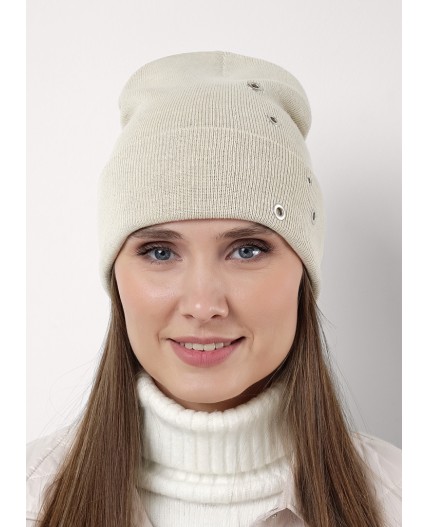 CLE Шапка 554301ха, меланж бежевый