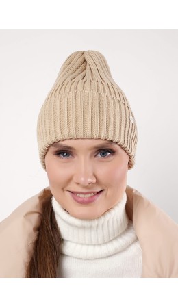 CLE Шапка 554368ха, бежевый