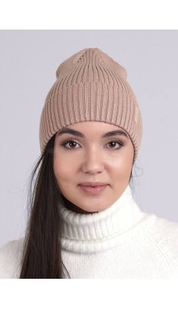 CLE Шапка 604094вн, св.бежевый