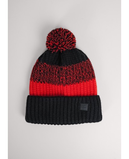 CLE Шапка дет. 433838ап флис, чёрный/оранжевый