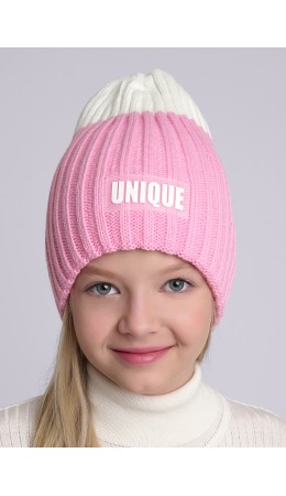 CLE Шапка дет. 444104ап, розовый/белый