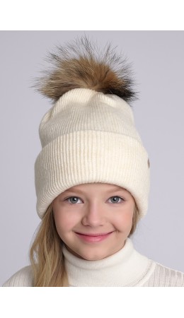 CLE Шапка дет. 444109ап, св.бежевый