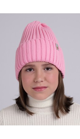 CLE Шапка дет. 444144ап флис, розовый