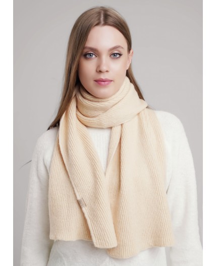 CLE Шарф 454443фэш, св.бежевый