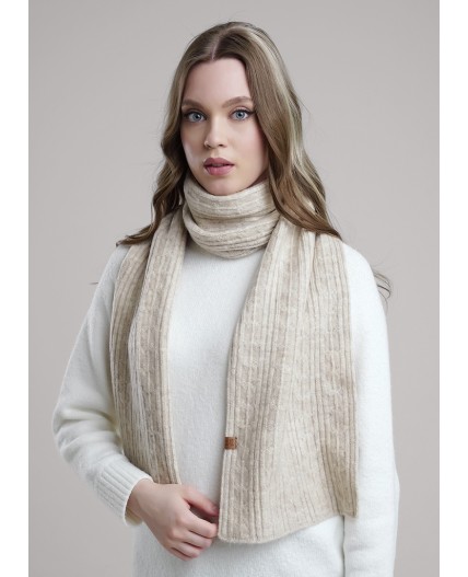CLE Шарф 454511ап, св.бежевый