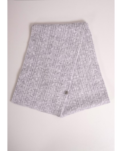 CLE Шарф 454511ап, меланж св.серый