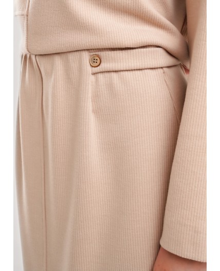 CLE Юбка жен. 157028/190ввэ, т.бежевый/св.бежевый