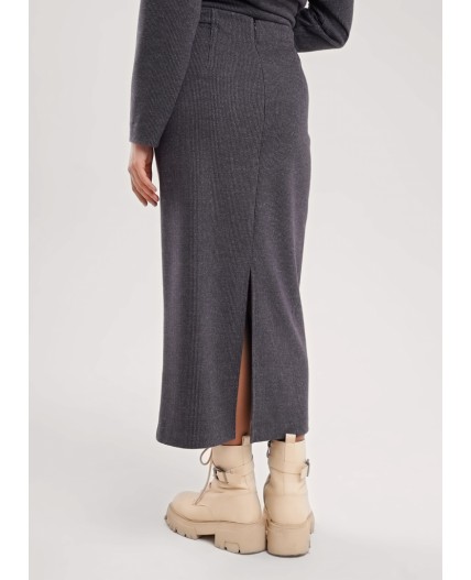CLE Юбка жен. 157028/190ввэ, т.серый/серый