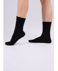 CLES Носки жен.L3002 market line хл+эл, чёрный