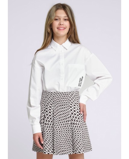 CLE Блузка дев. 732939/67пп_п, белый