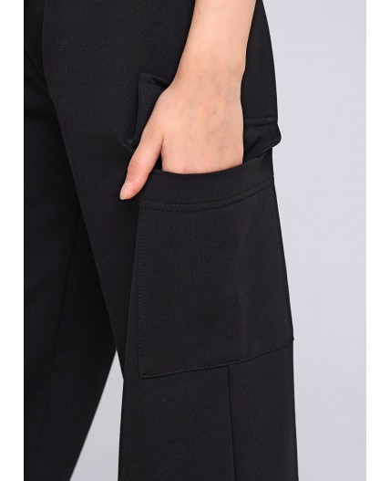 CLE Брюки дев. 846505/73а, чёрный