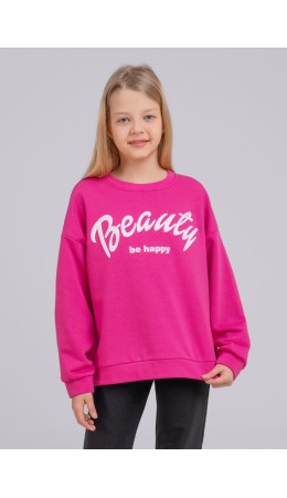 CLE Джемпер дев. 846493/74т_п, фуксиевый