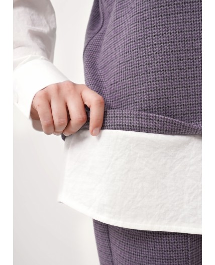 CLE Джемпер жен. 157000/186ввэ, серый/чёрный