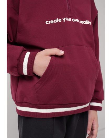 CLE Джемпер мал. 757195/24ф_п, т.бордовый