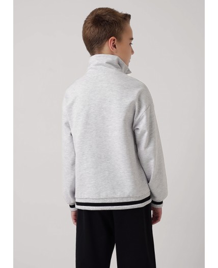 CLE Джемпер мал. 757196/24ф_п, меланж св.серый
