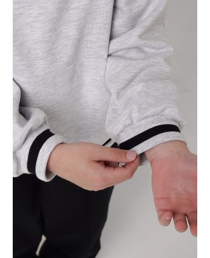 CLE Джемпер мал. 757196/24ф_п, меланж св.серый