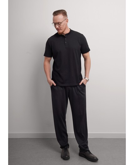 CLE Джемпер муж. 452399/03зл maxi, чёрный