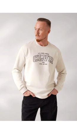 CLE Джемпер муж. 452587/02у_п, молочный