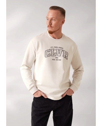 CLE Джемпер муж. 452587/02у_п, молочный
