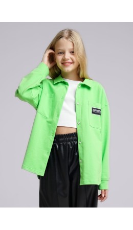 CLE Жакет дев. 846438/71у, св.зелёный