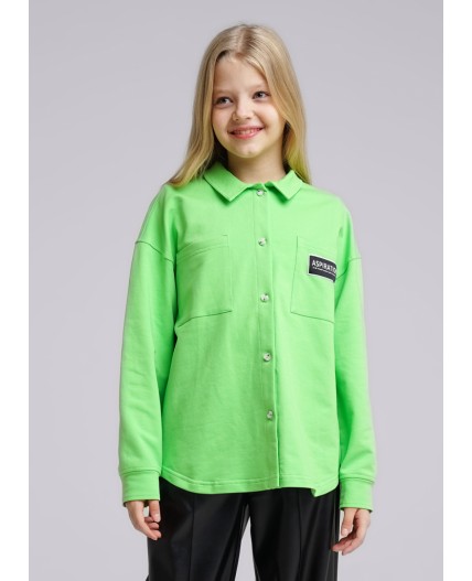 CLE Жакет дев. 846438/71у, св.зелёный