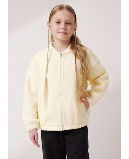 CLE Куртка дев. 757188/25лс, молочный