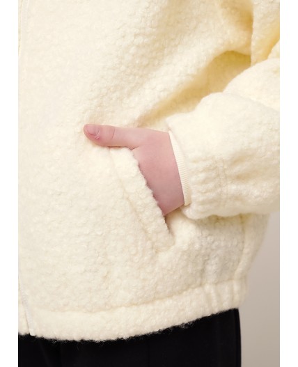 CLE Куртка дев. 757188/25лс, молочный