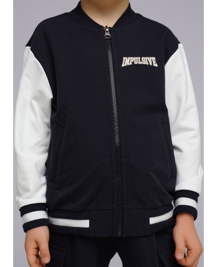 CLE Куртка мал. 846486/72у_п, т.серый