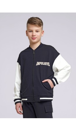 CLE Куртка мал. 846491/72у_п, т.серый