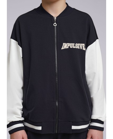 CLE Куртка мал. 846491/72у_п, т.серый