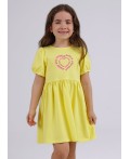 CLE Платье дев. 846322г_п, св.жёлтый