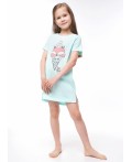 CLE Сорочка ночн. дев. 904781кд_п, бирюзовый