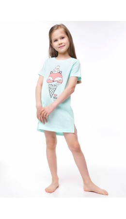 CLE Сорочка ночн. дев. 904781кд_п, бирюзовый