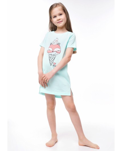 CLE Сорочка ночн. дев. 904781кд_п, бирюзовый