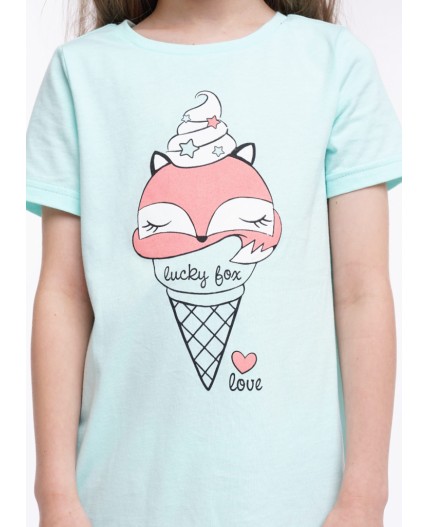 CLE Сорочка ночн. дев. 904781кд_п, бирюзовый