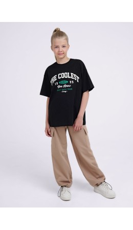 CLE Футболка дев. 746753/84кд_п1, чёрный