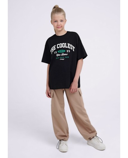 CLE Футболка дев. 746753/84кд_п1, чёрный