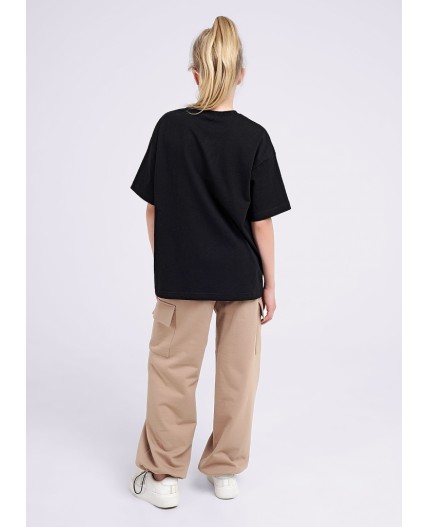 CLE Футболка дев. 746753/84кд_п1, чёрный