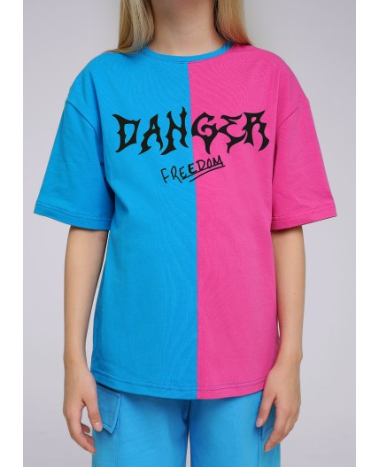 CLE Футболка дев. 846509/73г_п, голубой