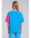 CLE Футболка дев. 846509/73г_п, голубой