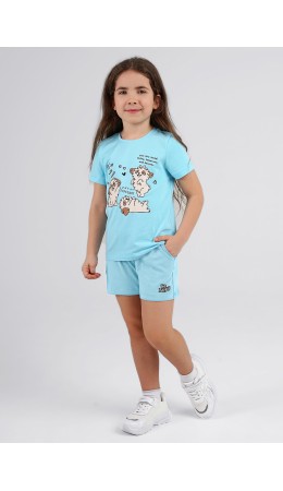 CLE Шорты дев. 846179г_п, голубой